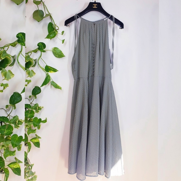 $188 NWT GAL MEETS GLAM Olive Fit & flare dress - Picture 7 of 10